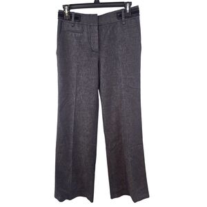 BCBGMaxAzria Size 0 Blue Dress Pants Bootcut Wool Blend